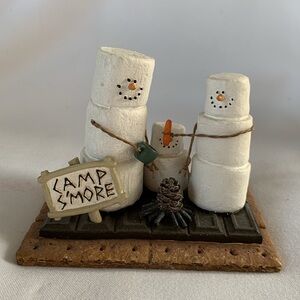 Camp S’More Campfire Figurine
